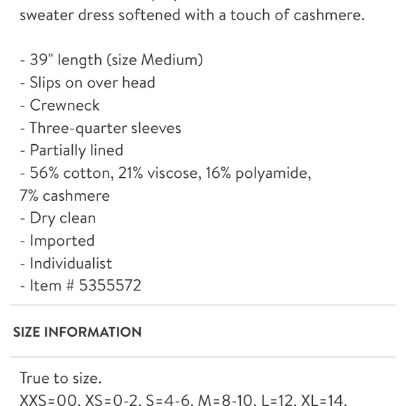 NWOT Kate spade knit dress - Picture 10 of 10